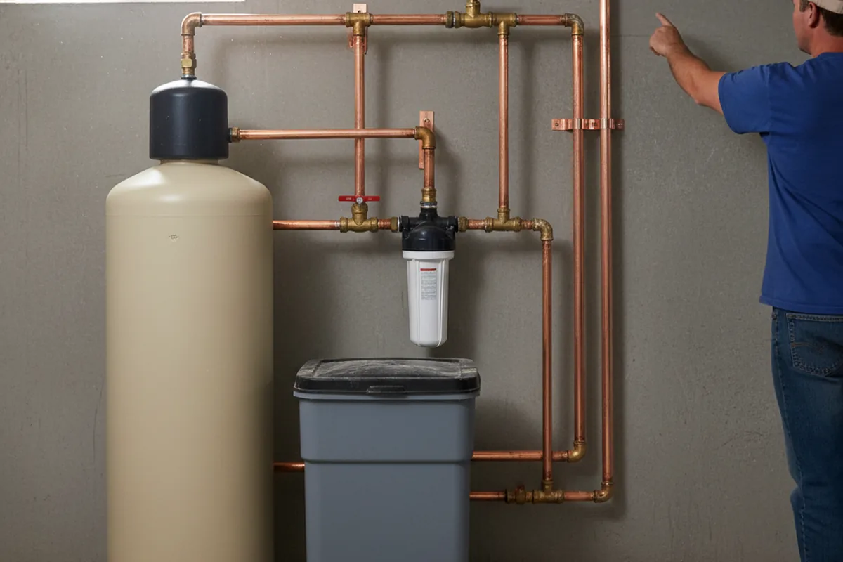 Whole-house water treatment system installed in Buchanan
